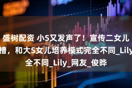 盛树配资 小S又发声了！宣传二女儿画展却遭吐槽，和大S女儿培养模式完全不同_Lily_网友_俊晔